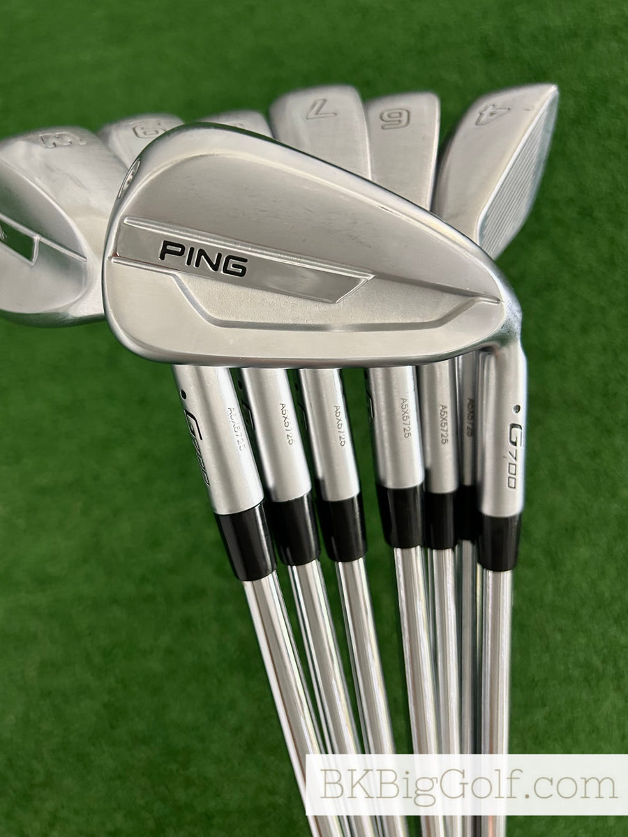 Ping G700 Iron Set 4-W / Ping AWT 2.0 Stiff – BKBigGolf