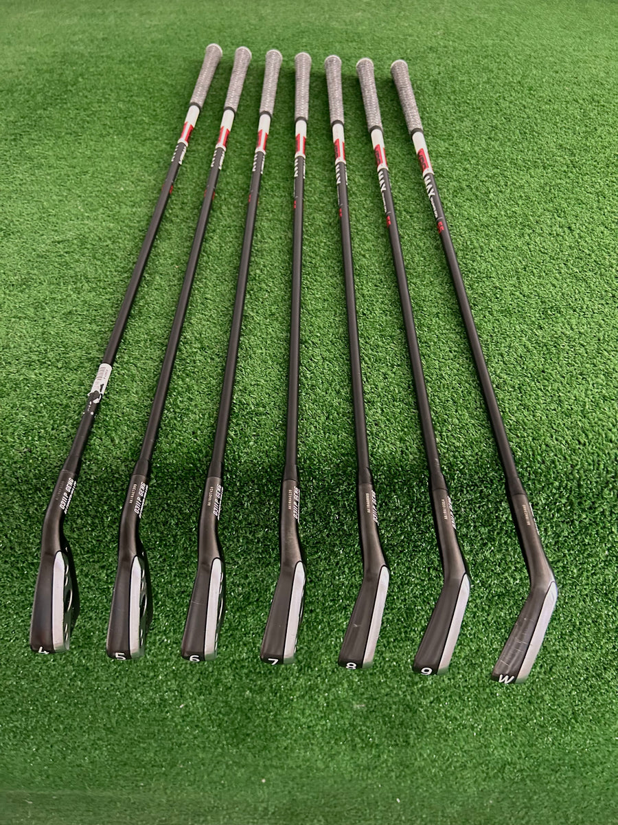 PXG 0311 P GEN6 Black Label Elite Iron Set 4-W / KBS Max 55