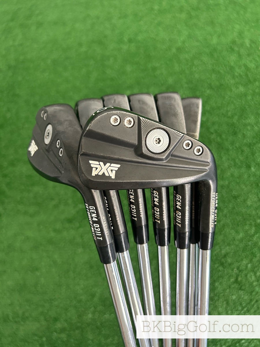 PXG 0311 T GEN4 Black Iron Set 4-W / True Temper Elevate 120