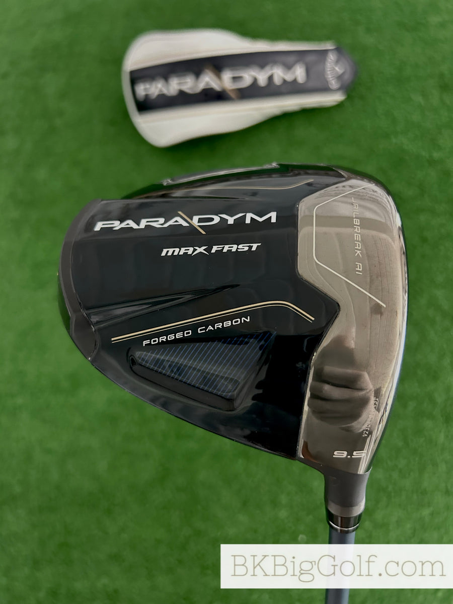 Callaway Paradym Max Fast Driver w Headcover / Stiff – BKBigGolf