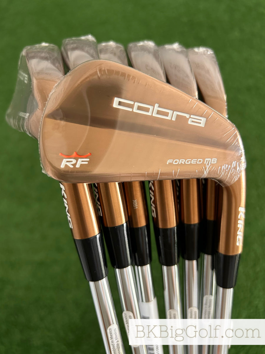 NEW Cobra King Rickie Fowler RF Copper Forged MB Iron Set 4-P