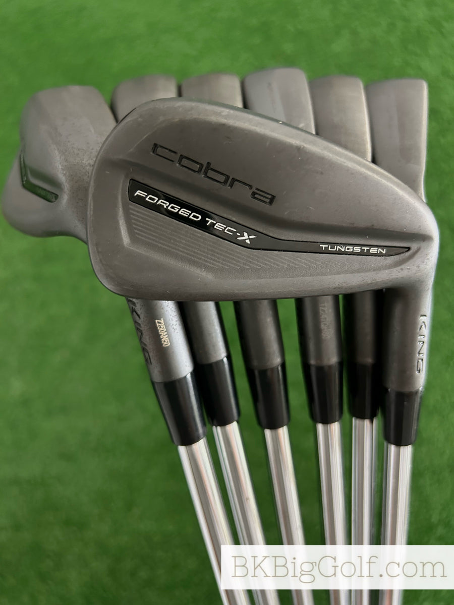 Cobra King Forged Tec X '23 Black Iron Set 5-G / KBS Tour Lite