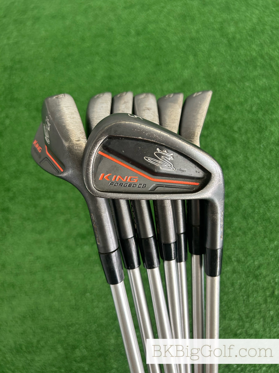 Cobra King Forged CB / MB Black Combo Iron Set 4-P / KBS Tour C-Taper