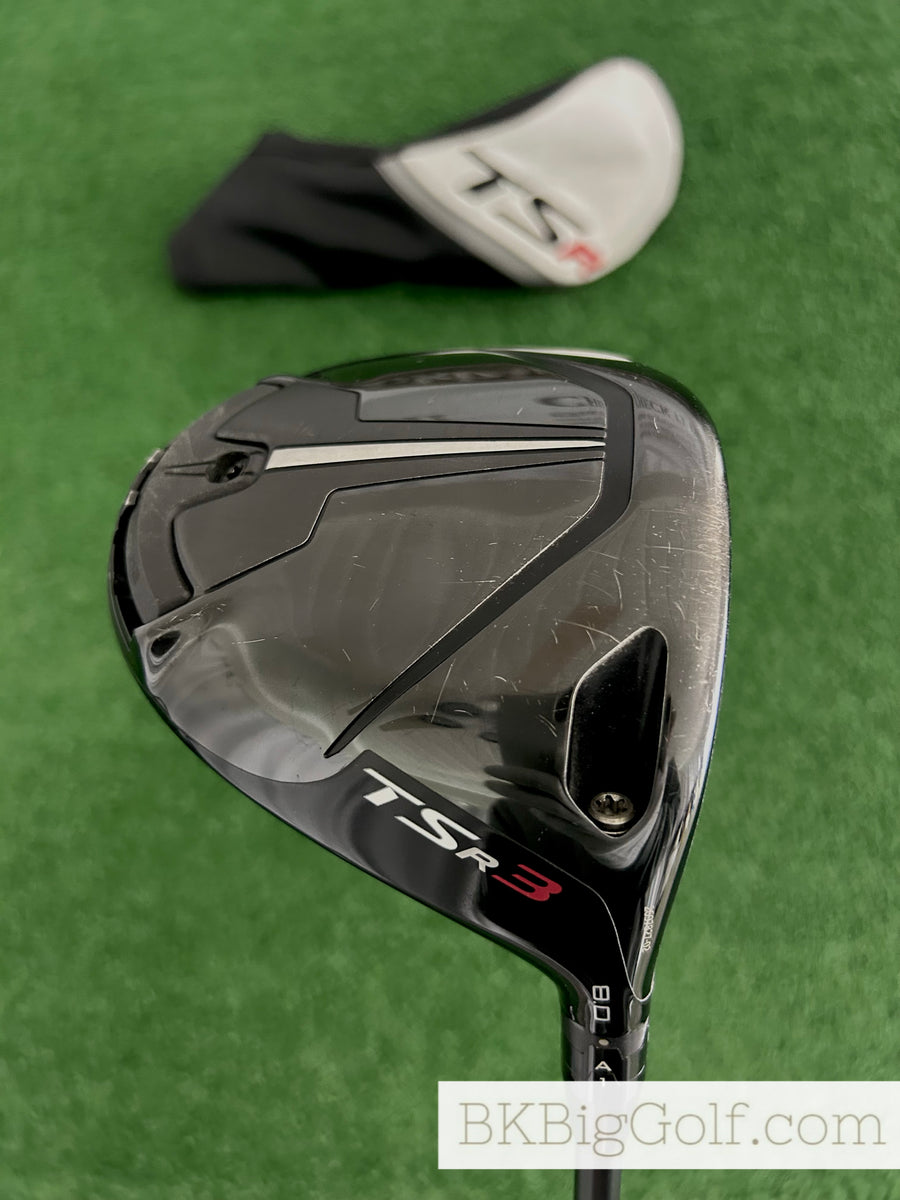 Titleist TSr3 8.0 Driver w Headcover / Extra Stiff – BKBigGolf