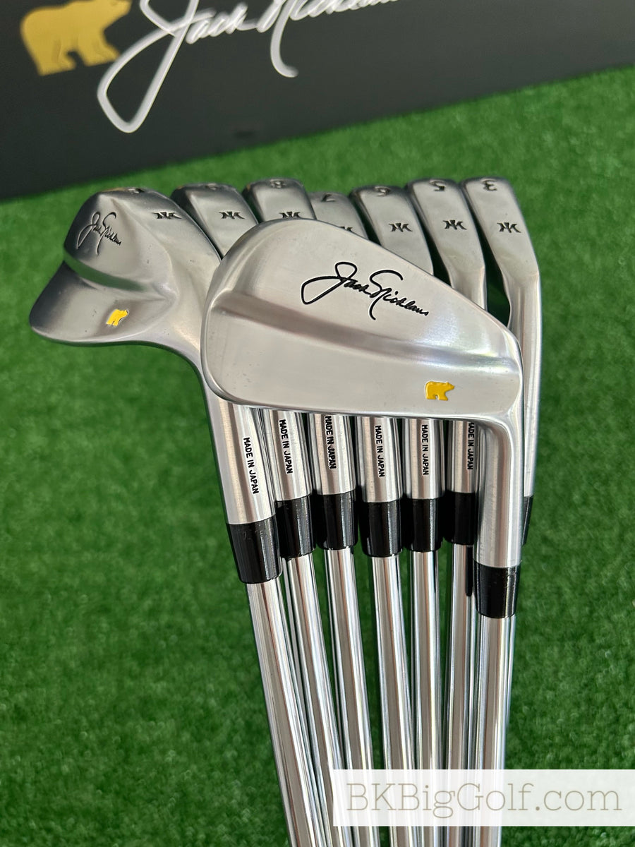 NEW Miura “Jack Nicklaus” Golden Bear Limited Edition Iron Set 3-P
