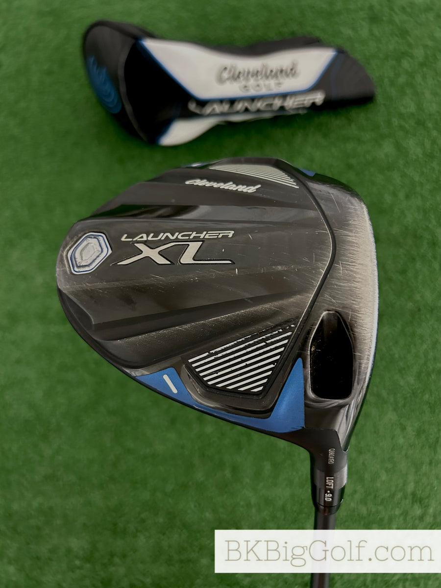 Cleveland Launcher XL 9.0 Driver w Headcover / Stiff – BKBigGolf