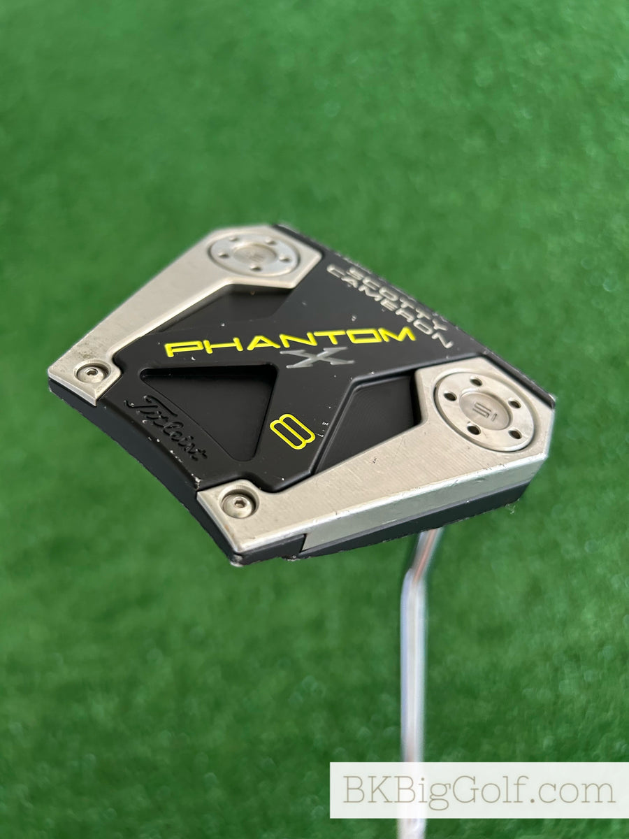 大人気 X Phantom Cameron Scotty Titleist 8 BKBigGolf – Putter 34” クラブ