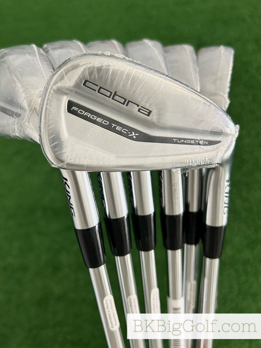 NEW Cobra King Forged Tec X '23 Iron Set 5-G / KBS Tour Lite Stiff
