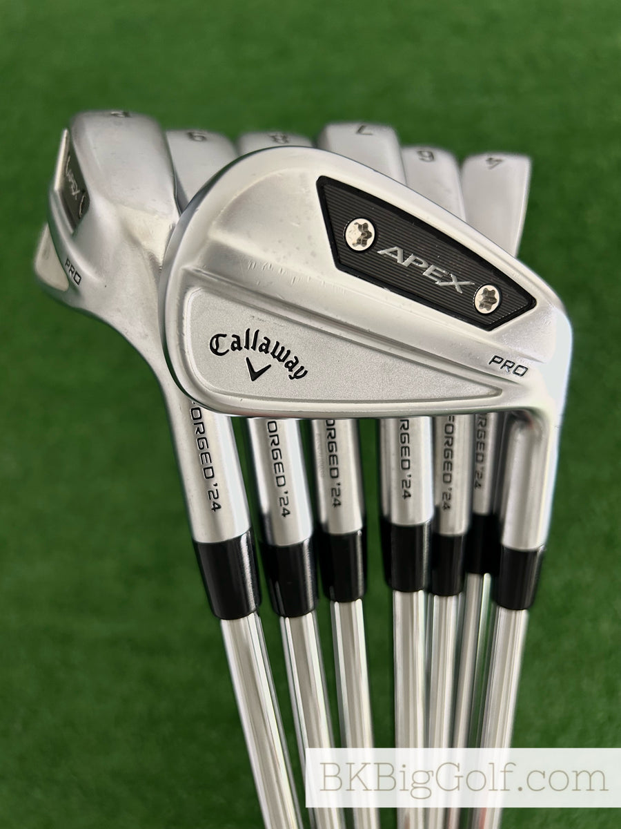 Callaway Apex Pro '24 Forged Iron Set 4-P / KBS Tour 130 X Extra