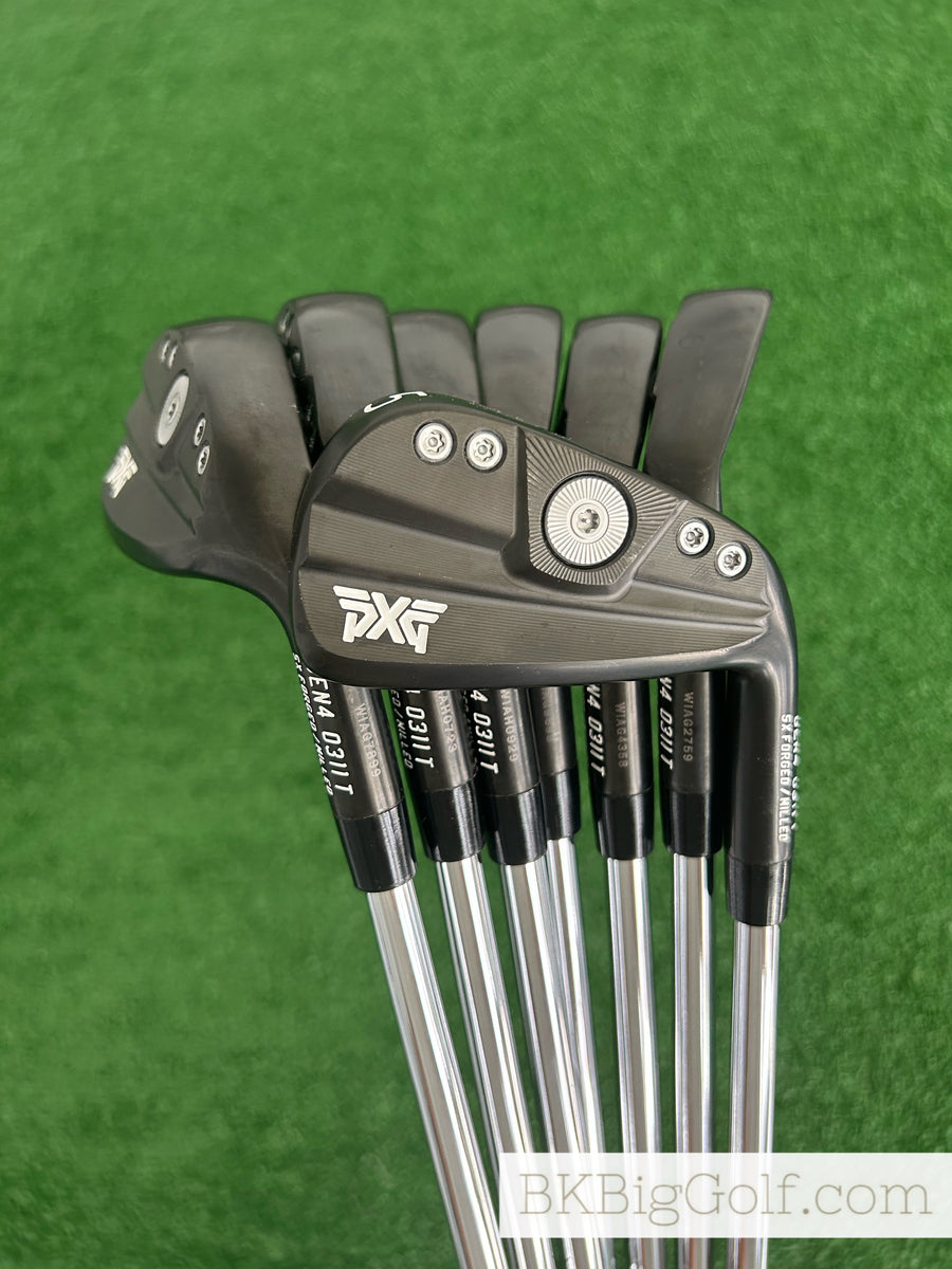 PXG 0311 T GEN4 Xtreme Dark Iron Set 5-G / KBS Tour 110 Regular – BKBigGolf