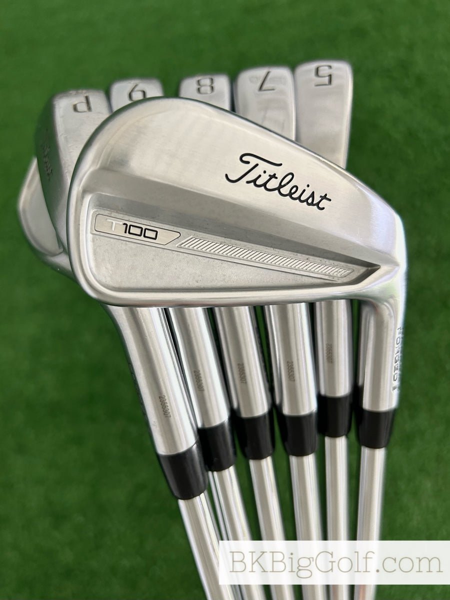 Titleist Ｔ100 FORGEDアイアンセット 5本セット Titleist T100 FORGEDアイアンセット 5本セット TS セール