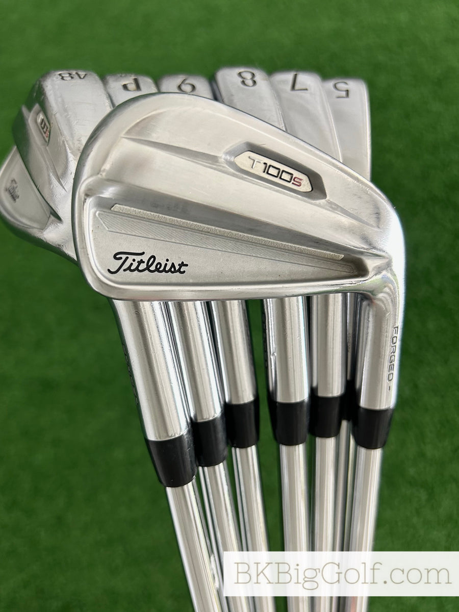 Titleist T100s '21 Forged Iron Set 5-48 / Project X LZ 6.0 Stiff