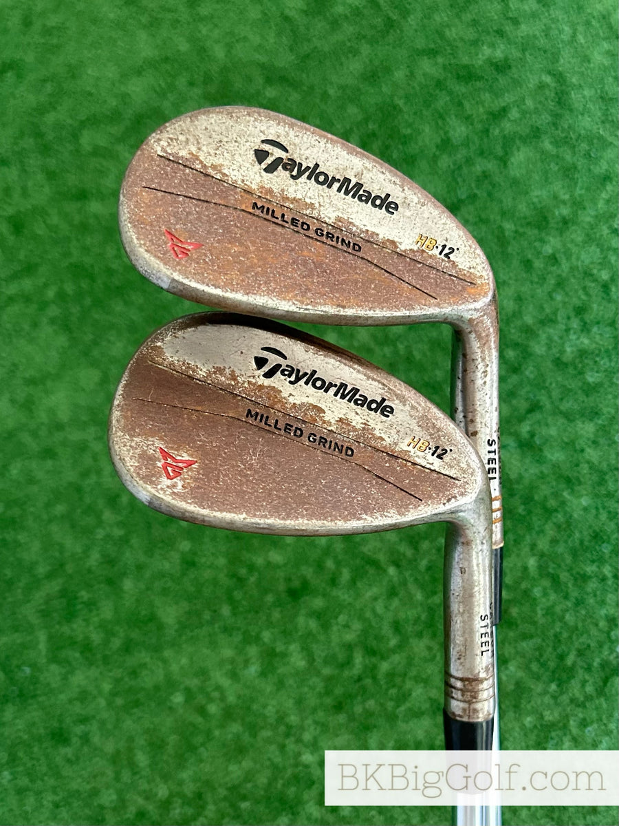 TaylorMade Milled Grind 52°58° 2本セット Amazon.com : TaylorMade Milled Grind Raw Nickel Finish 58