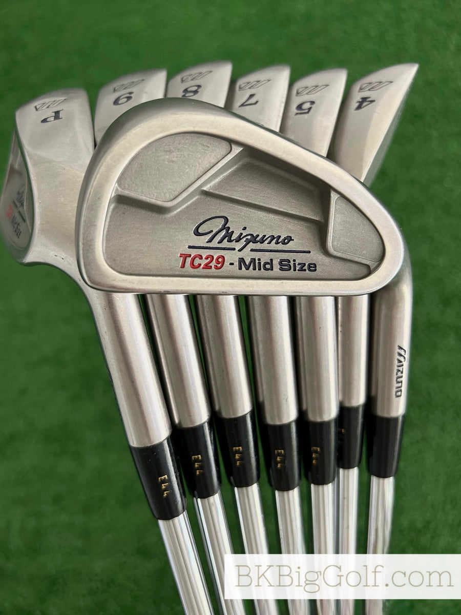 Mizuno TC29 Mid Size Iron Set 4-P / Dynamic Gold 120 Stiff – BKBigGolf