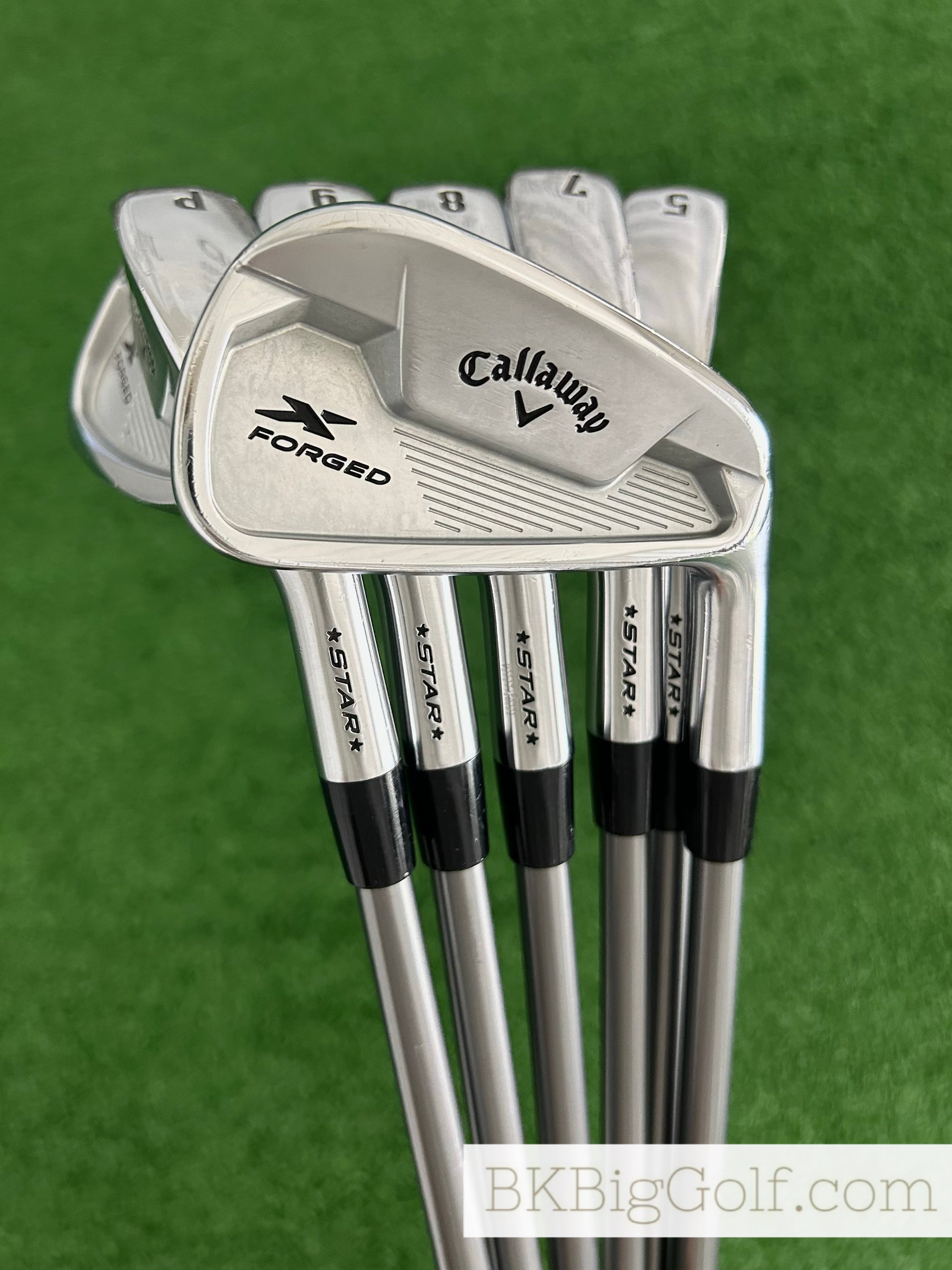 Callaway X Forged Star Iron Set 5-P / Fujikura MC 80 Stiff