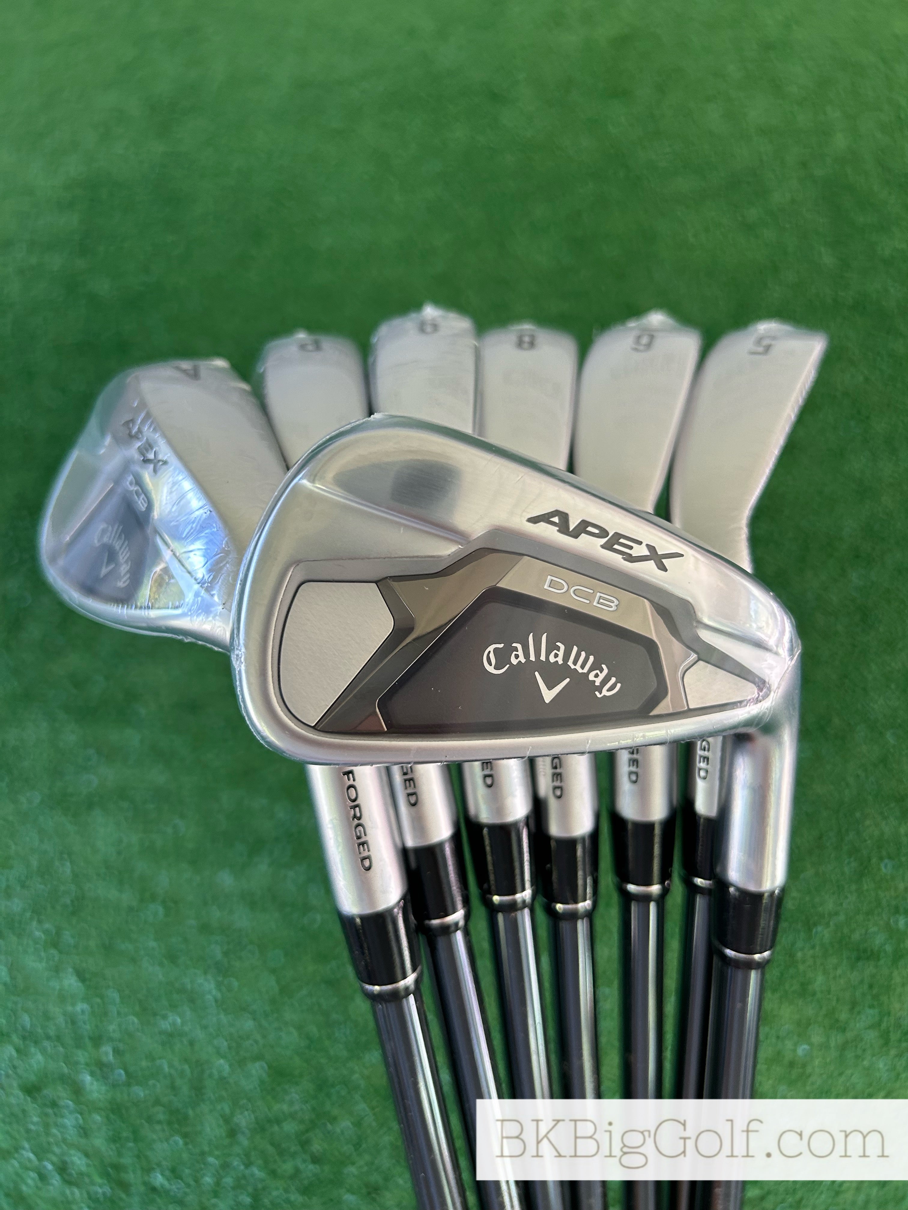 NEW Callaway Apex DCB Forged '21 Iron Set 5-A / Recoil Dart 65 F3 