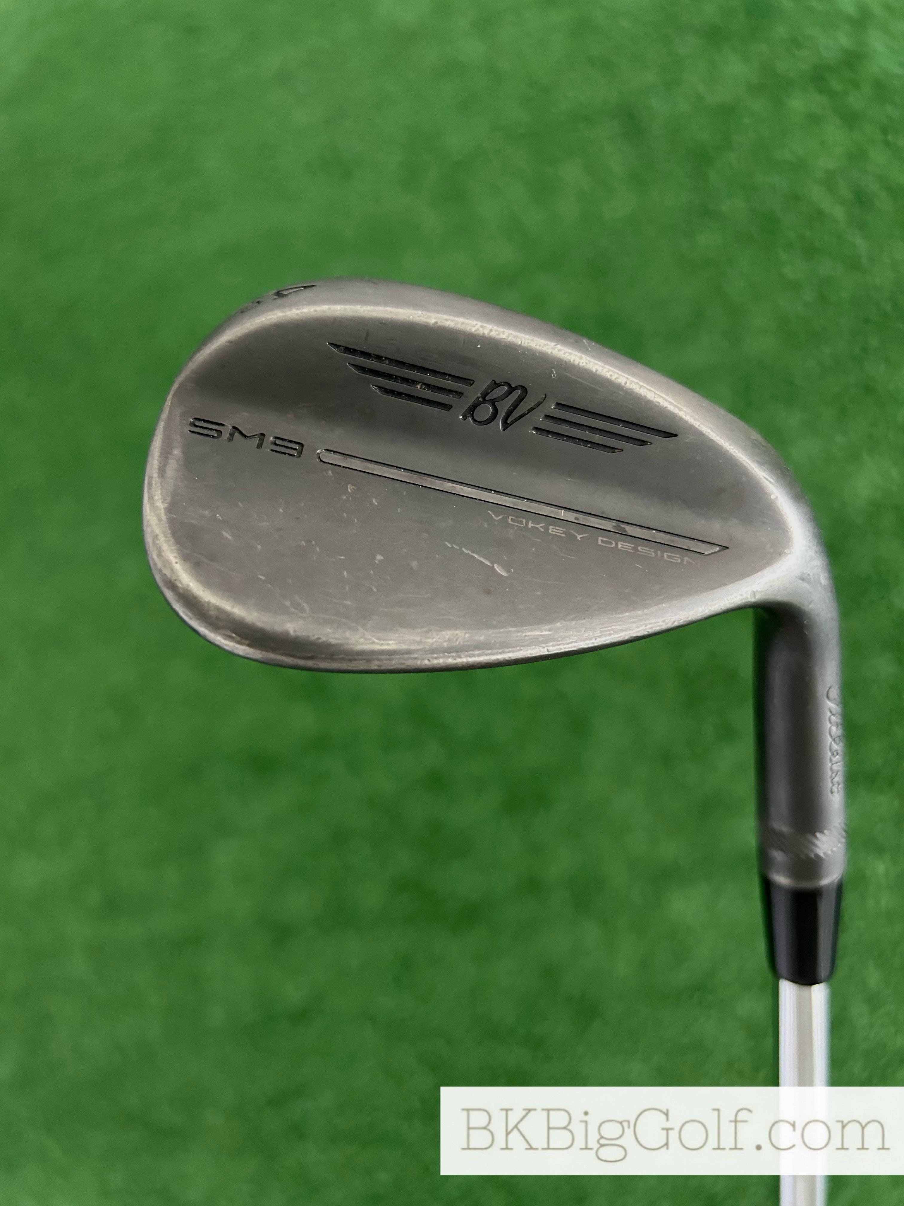 Titleist Vokey SM9 Black 54 Degree Wedge / Stiff – BKBigGolf