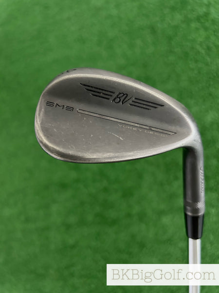Titleist Vokey SM9 Black 54 Degree Wedge / Stiff – BKBigGolf