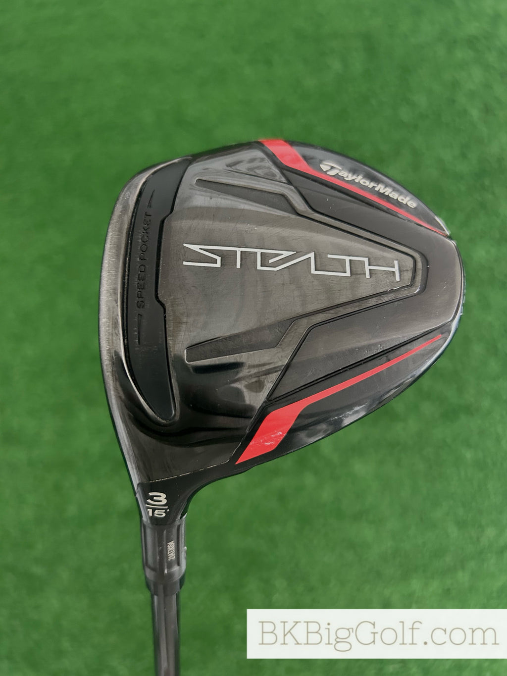 LH Taylormade Stealth 15 Degree 3 Wood / Regular
