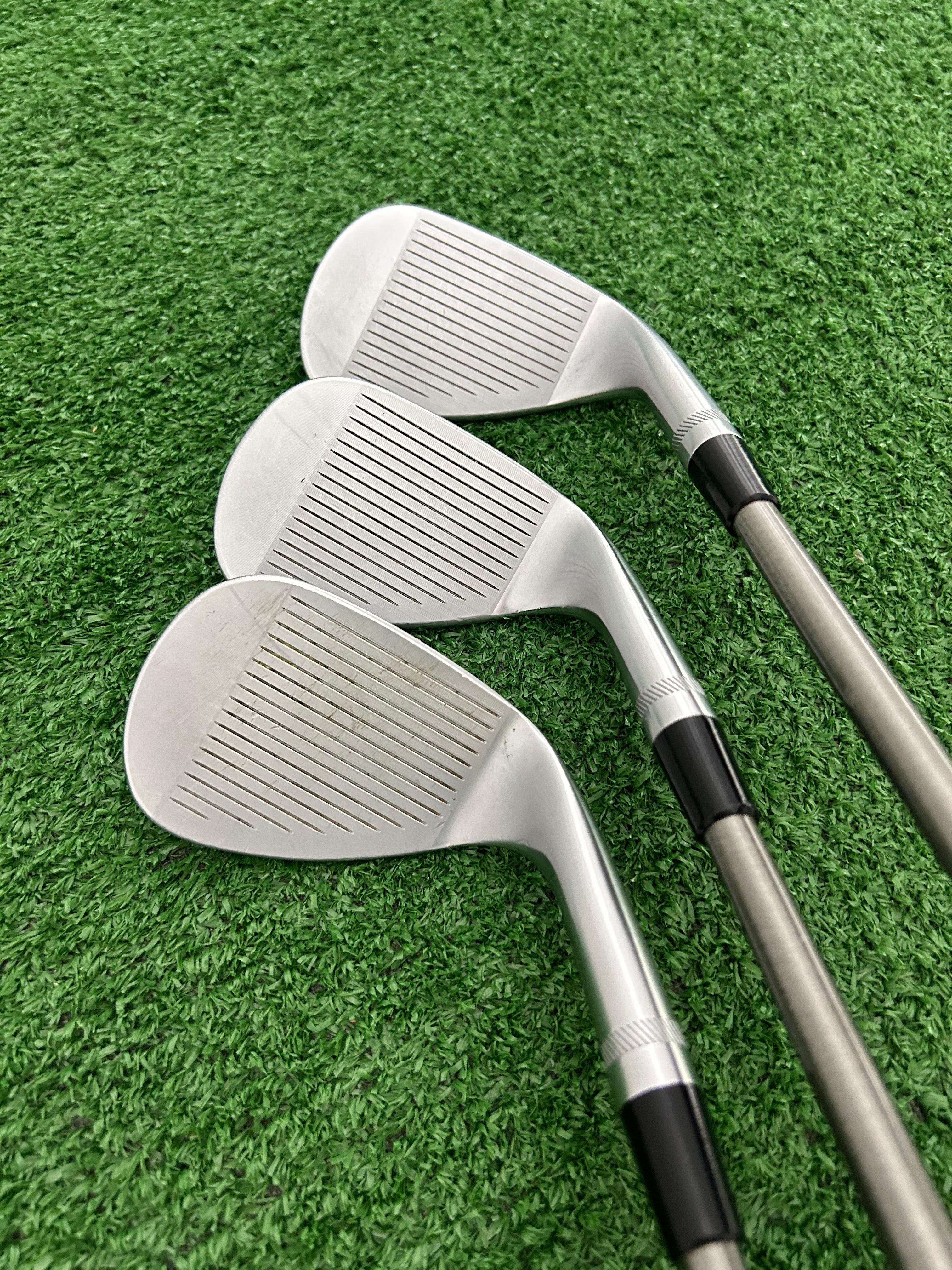 LH Titleist Vokey SM8 Chrome 3 Wedge Set (50, 54, & 60 Degrees
