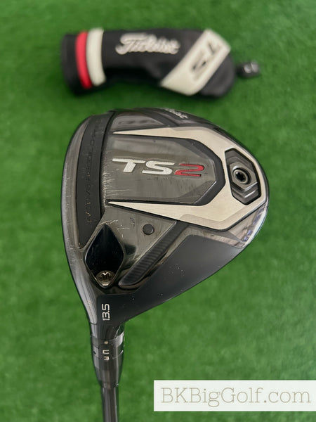 LH Titleist TS2 13.5 Degree 3 Wood w Headcover / Regular – BKBigGolf