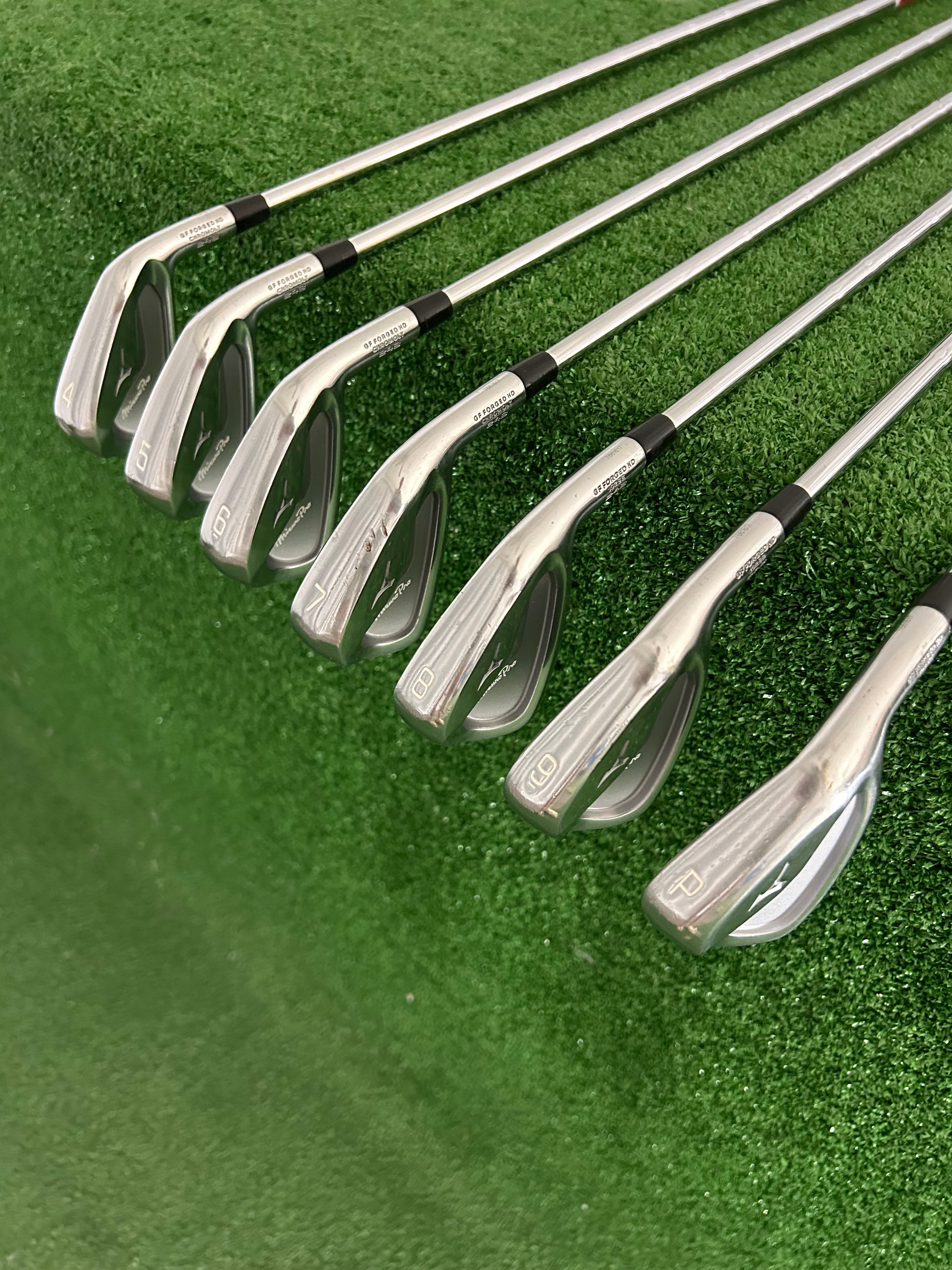 Mizuno Pro 243 Forged Iron Set 4-P / KBS $-Taper 120 Stiff – BKBigGolf