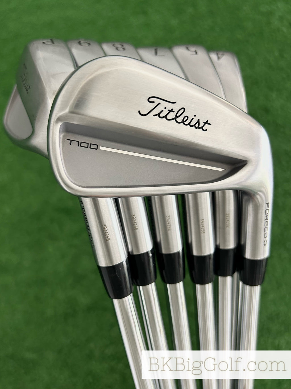 Titleist T100 ‘25 Forged Iron Set 4-P / KBS $-Taper 125 Stiff