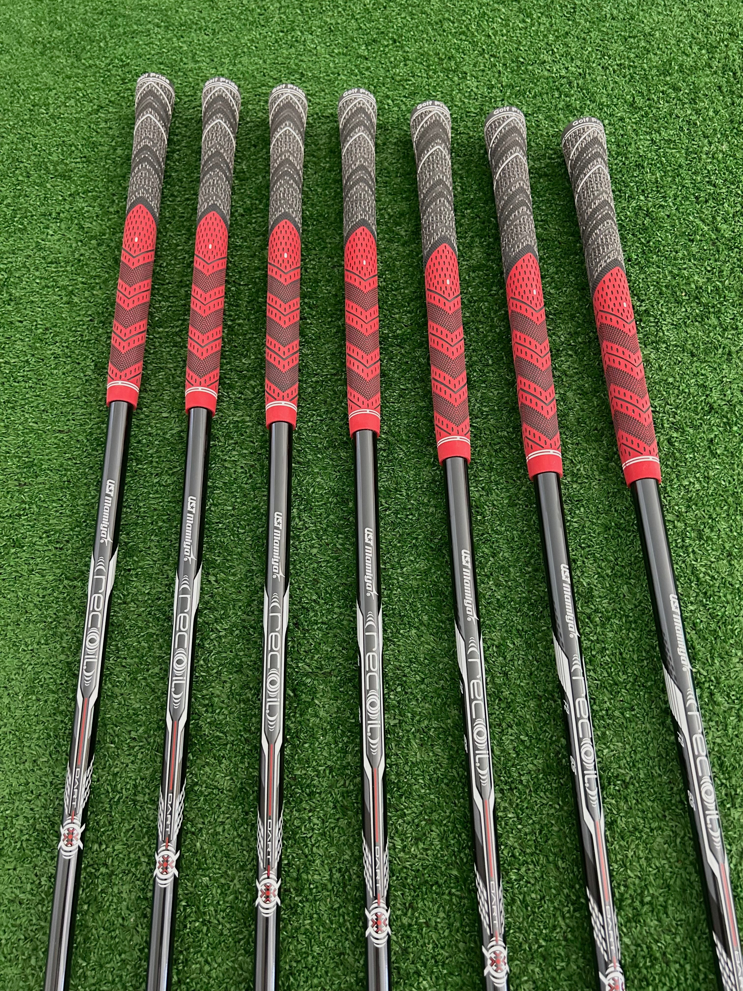 Taylormade P770 '23 Phantom Black Forged Iron Set 4-P / Recoil F2