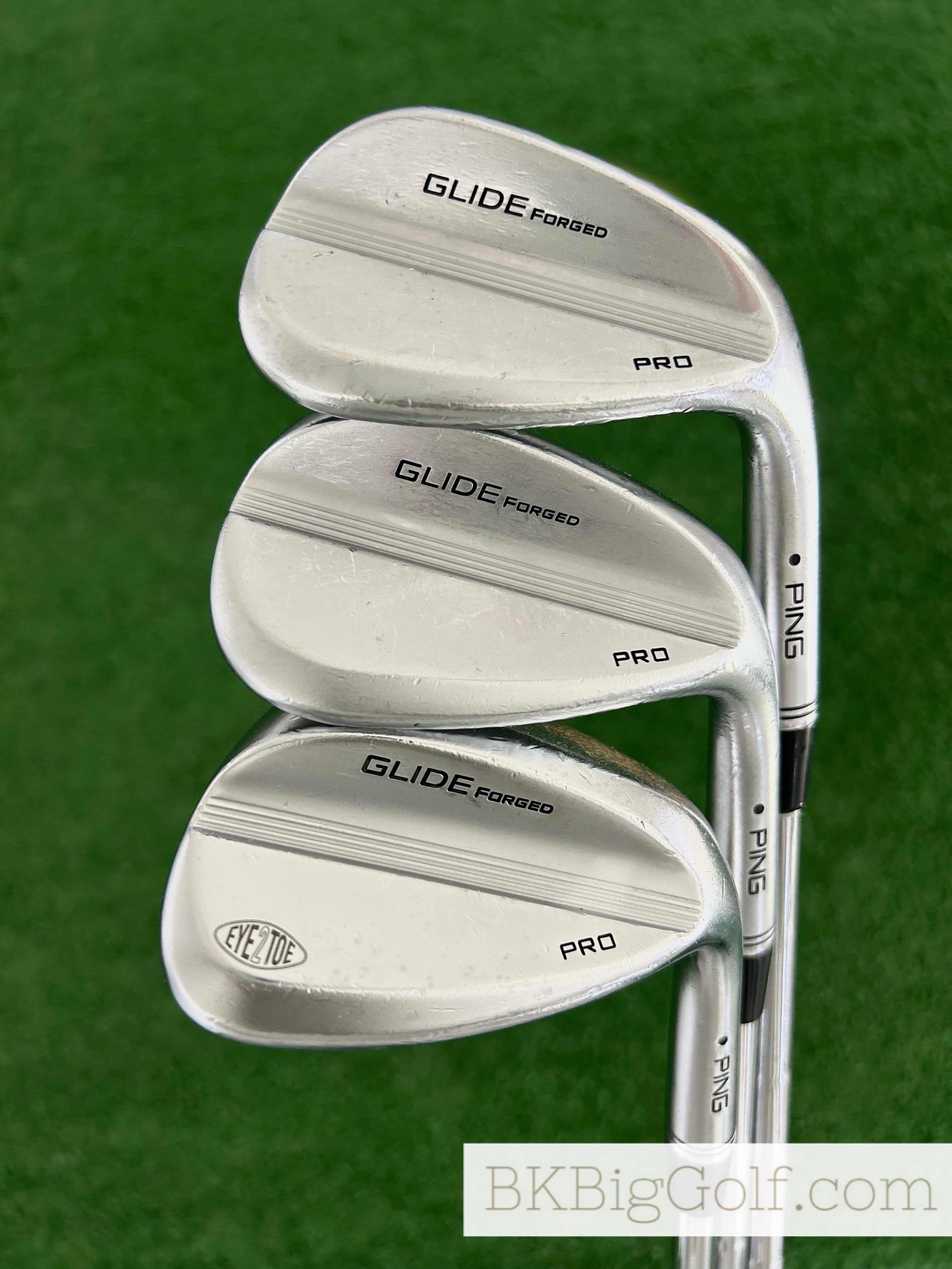 ping グライドフォージド プロ ウェッジ 3本セット 50 54 58 Ping Glide Forged Pro 3 Wedge Set (50, 54, & 59 Degrees) – BKBigGolf