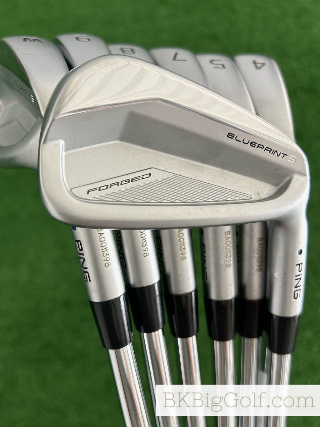 Ping Blueprint S Forged Iron Set 4-W / KBS Tour 130 X Extra Stiff +3/4”