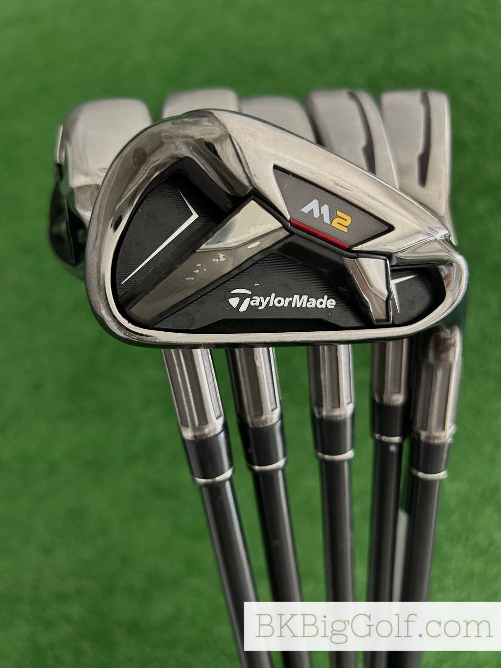 Taylormade M2 Black Iron Set 5-P / Taylormade 65 Regular Graphite +1”
