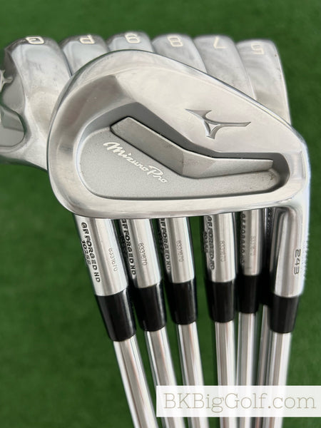 Mizuno Pro 243 Forged Iron Set 5-G / KBS Tour 130 X Extra Stiff +1