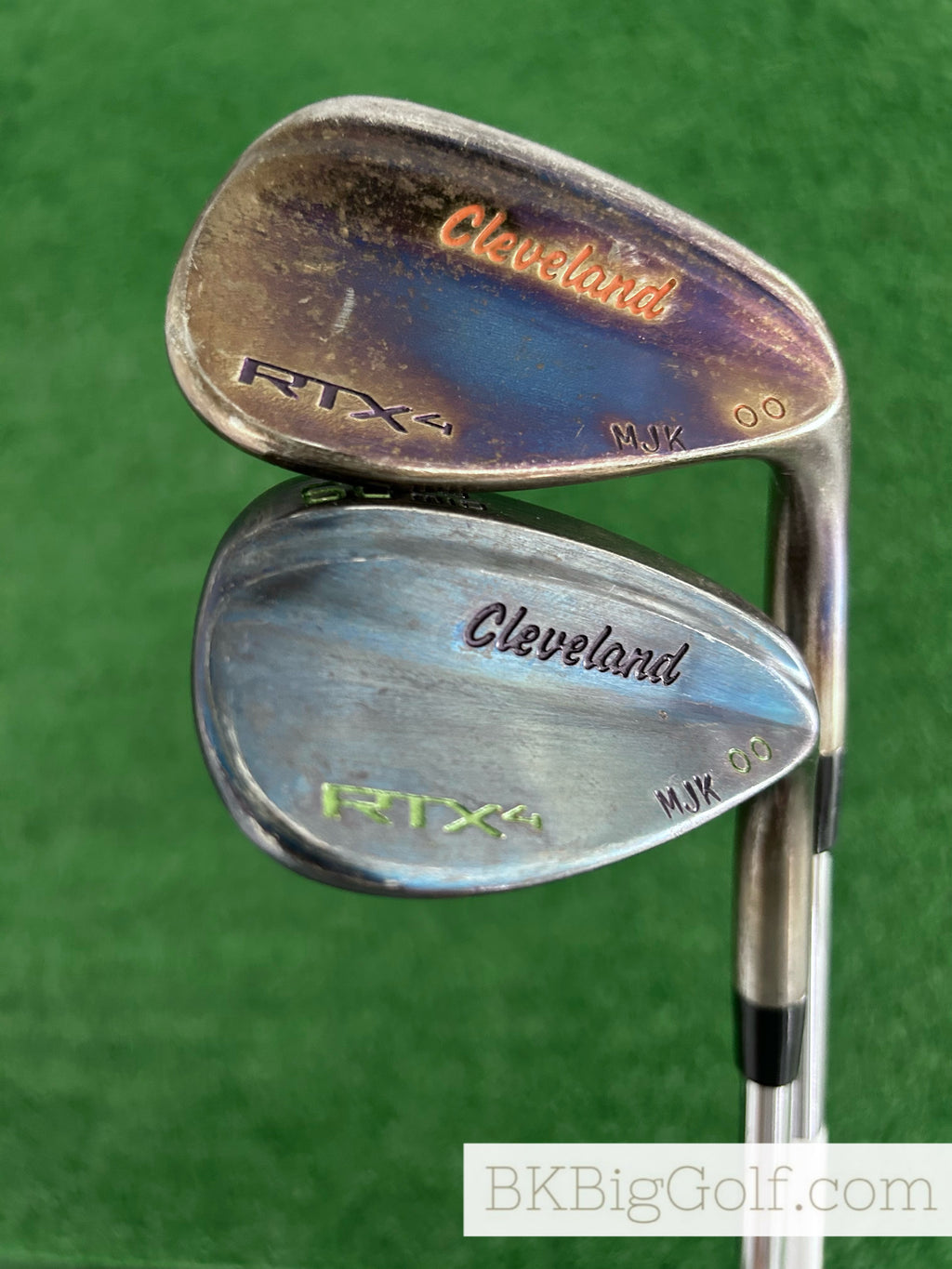 Cleveland RTX4 Custom Oil Spill Raw 2 Wedge Set (50 & 60 Degrees)