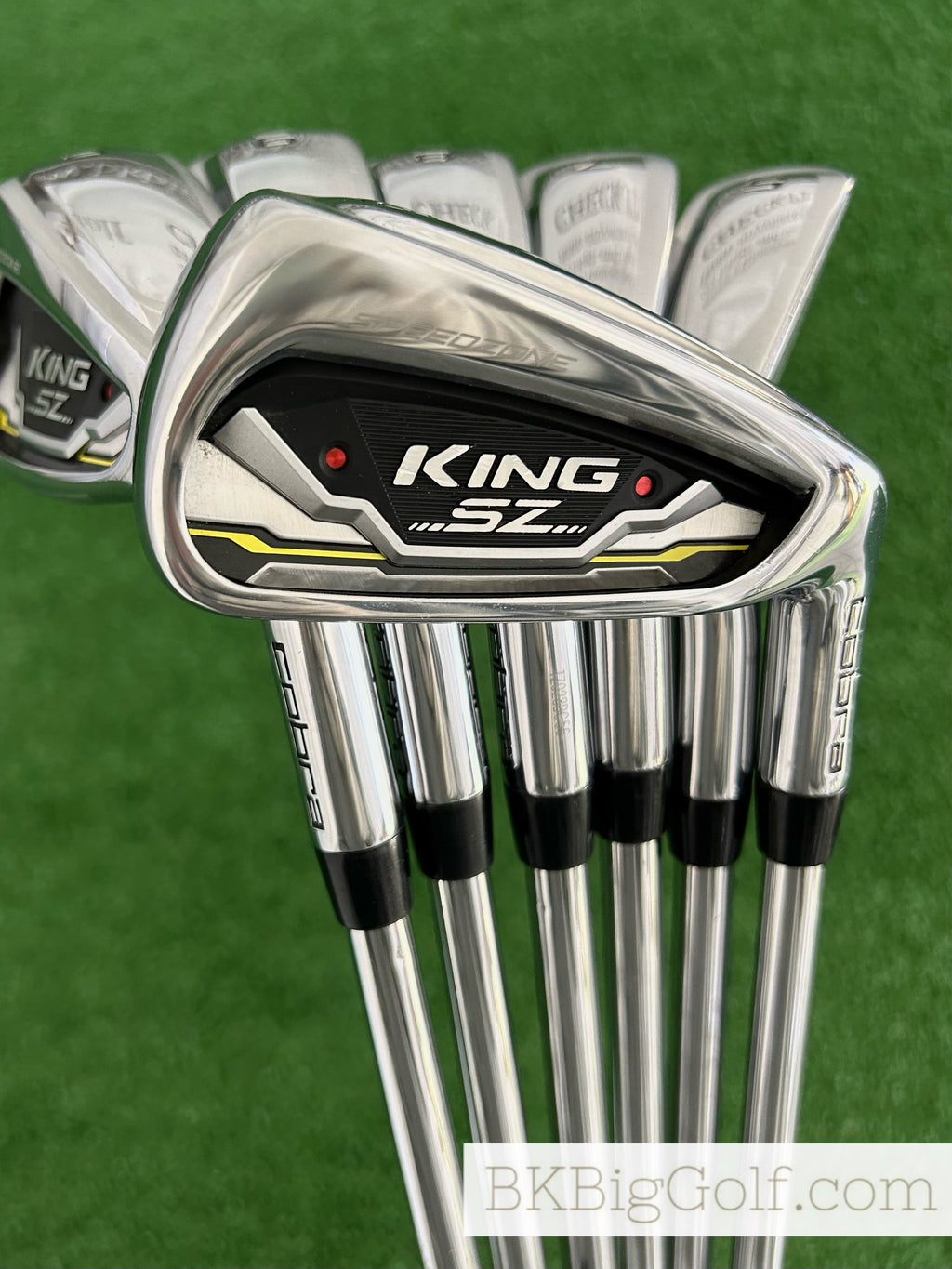 Cobra King SpeedZone SZ Iron Set 5-P / KBS Tour 90 Stiff