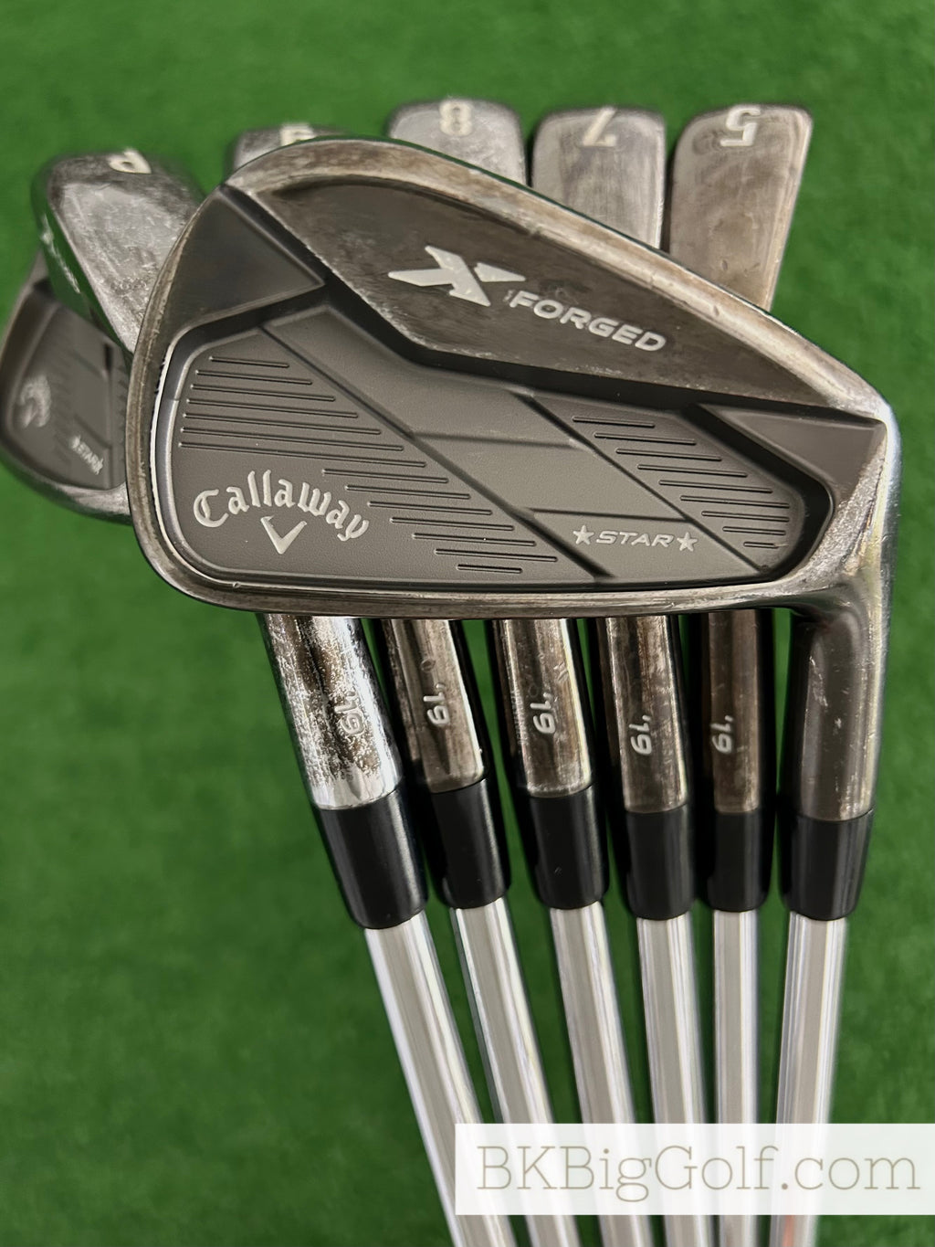 Callaway X Forged Star Black Smoke Iron Set 5-P / NS Pro Neo 95 Stiff
