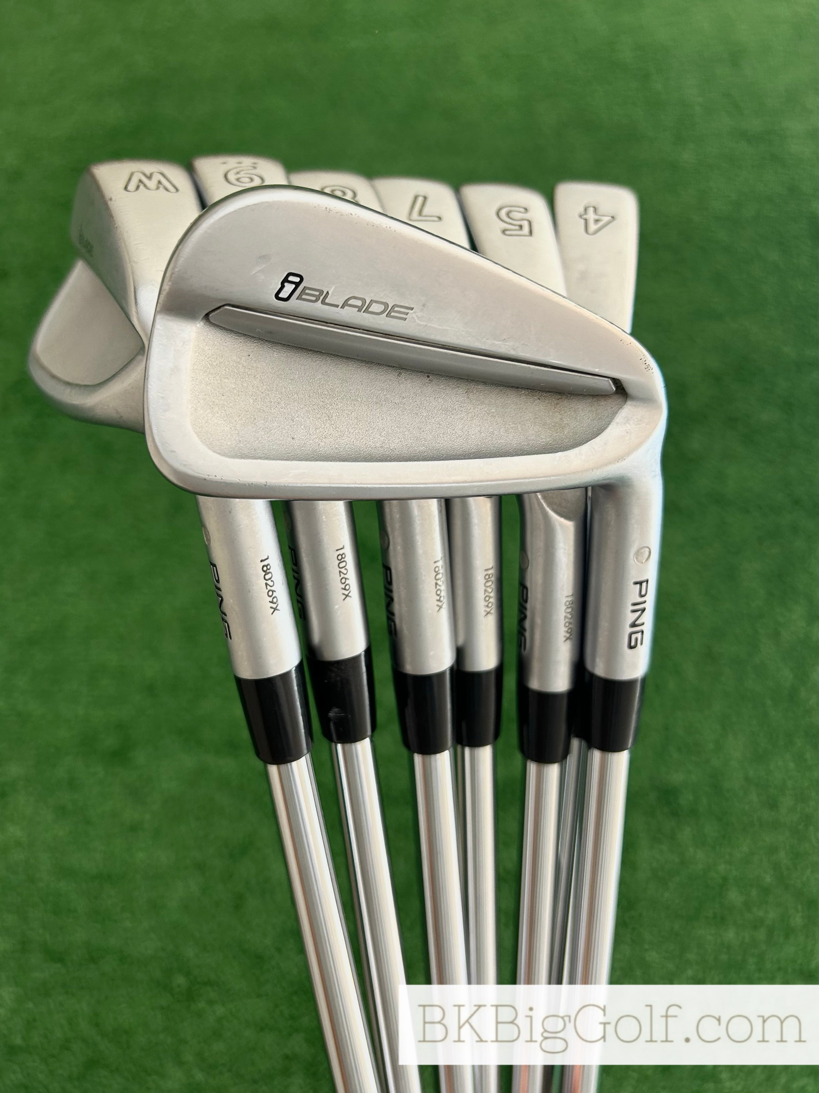 Ping iBlade Iron Set 4-W / Project X 6.5 Extra Stiff +2” – BKBigGolf