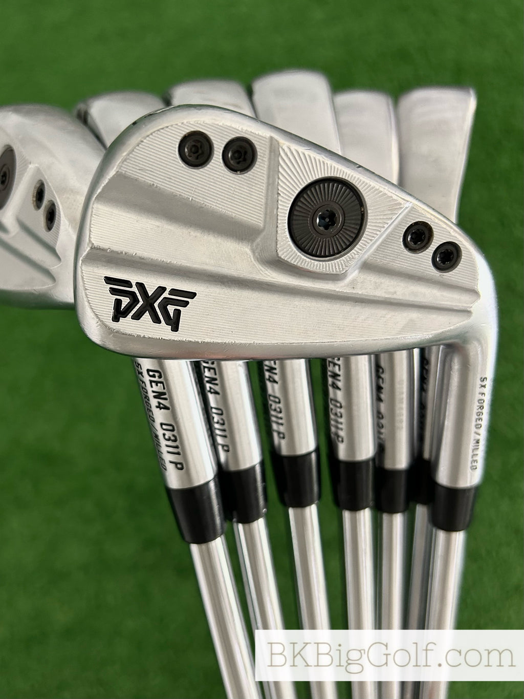 PXG 0311 P GEN4 Forged Iron Set 4-W / True Temper Elevate 95 Stiff