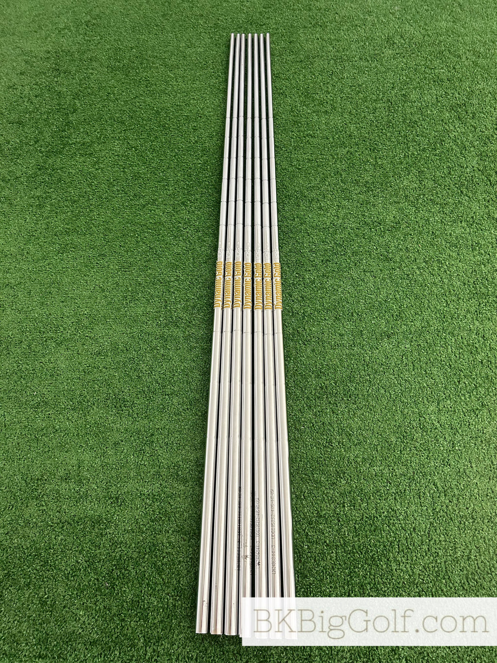 NEW 7pc True Temper Dynamic Gold 105 S200 Stiff Flex Iron Steel Shafts Set .370 Tip