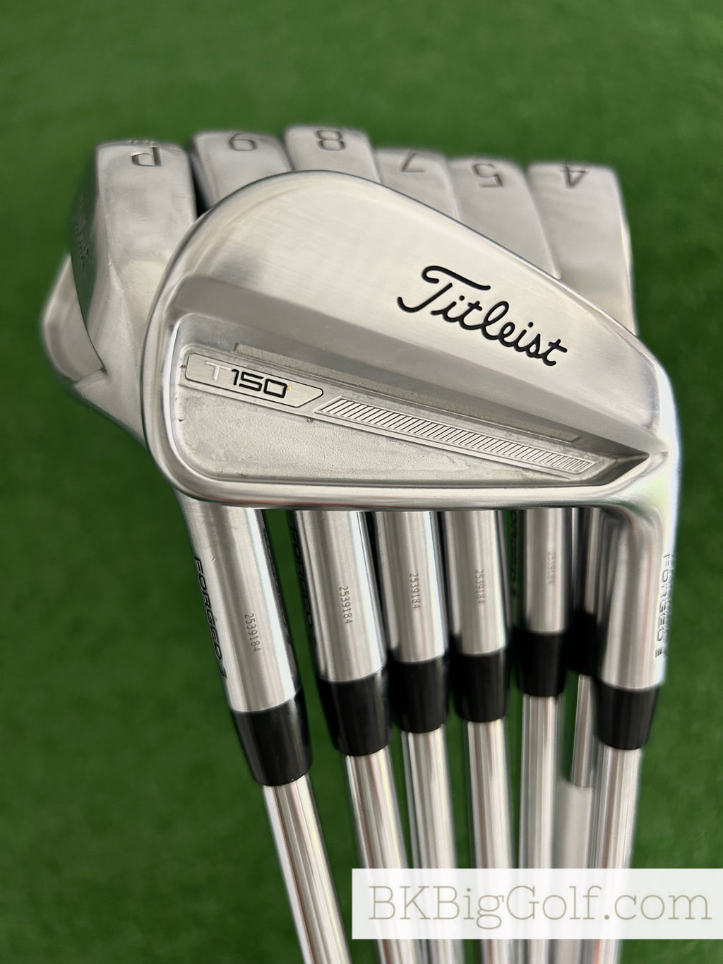 Titleist T150 Forged 2024 Iron Set 4-P / KBS Tour 125 S+ Stiff +1/2”