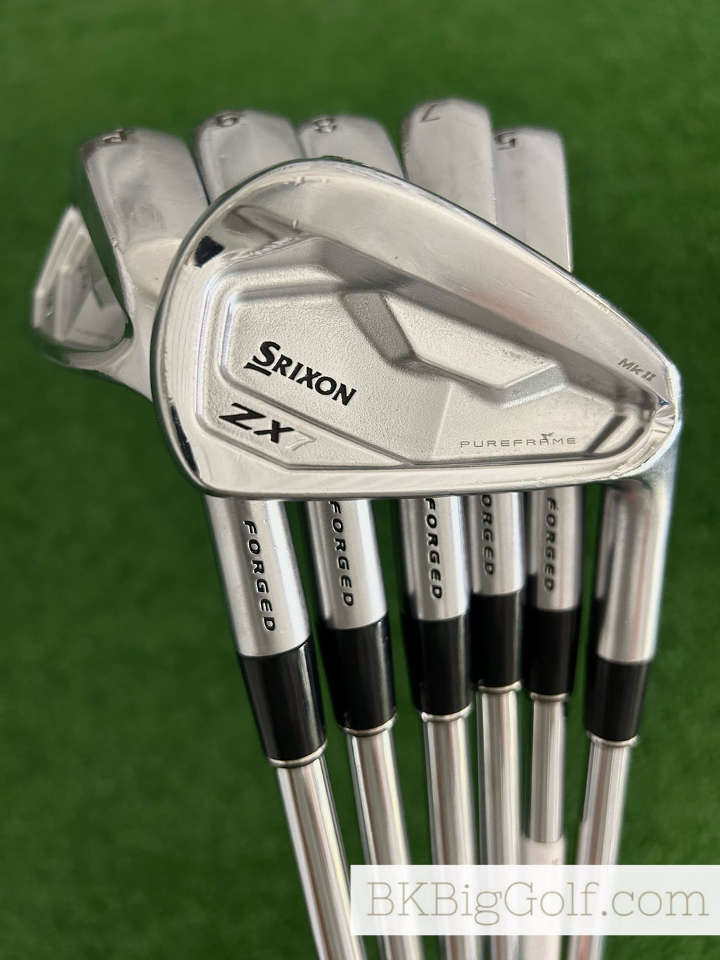 Srixon ZX7 Mkii Forged Iron Set 5-P / Dynamic Gold X100 Extra Stiff +3/4”