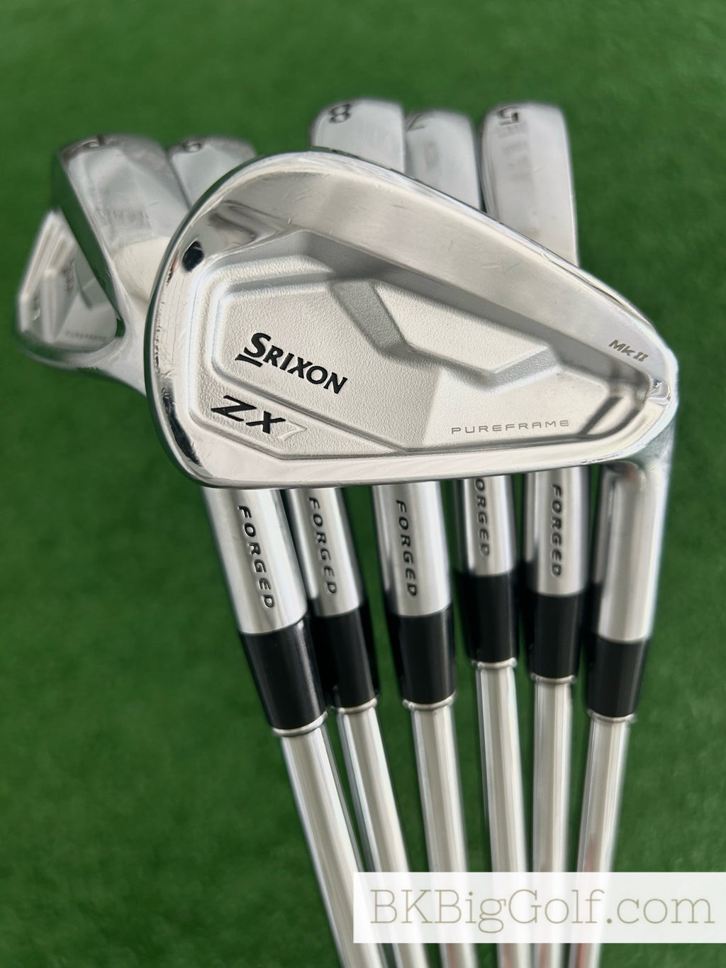 Srixon ZX7 Mkii Forged Iron Set 5-P / Dynamic Gold X100 Extra Stiff +1/2”