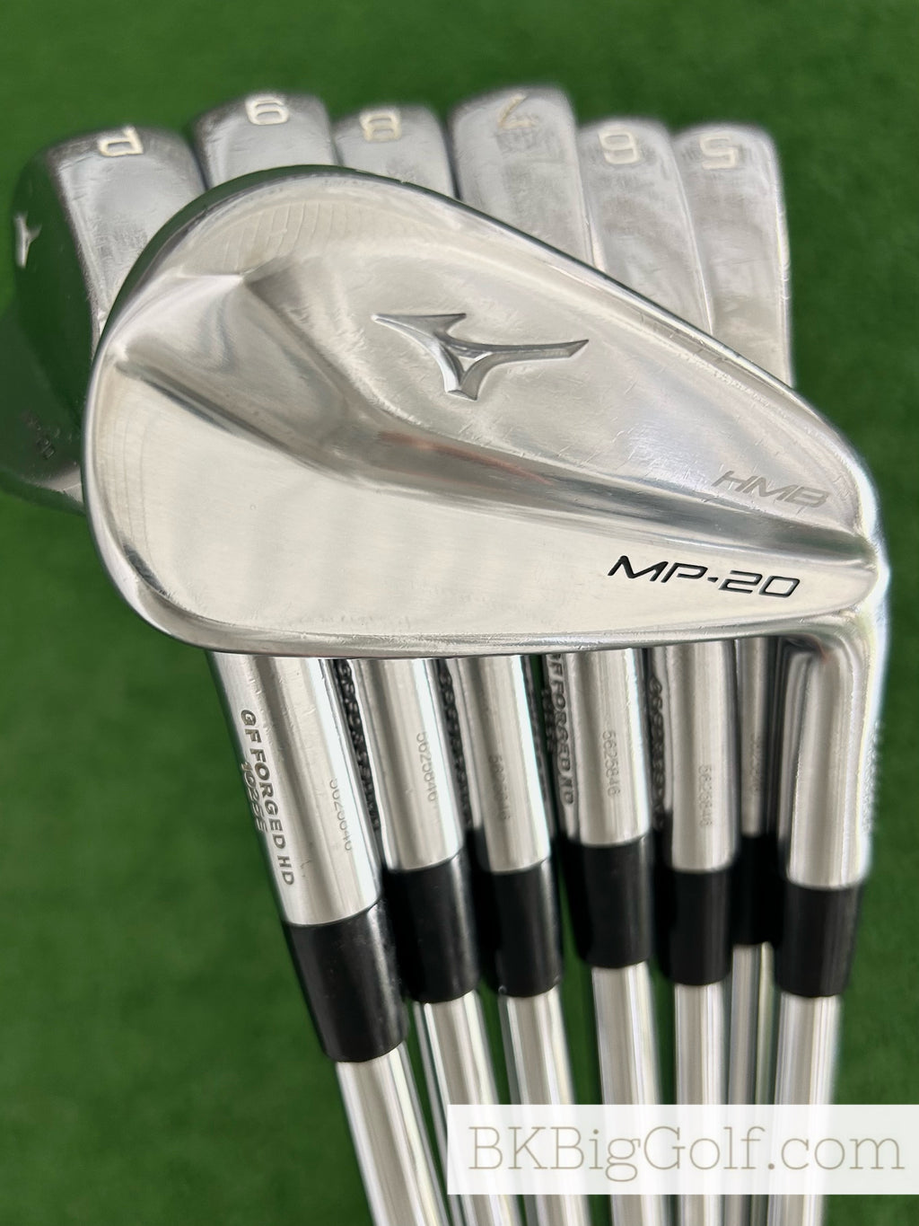 Mizuno MP20 HMB / MB Forged Combo Iron Set 4-P / KBS $-Taper 120 Stiff