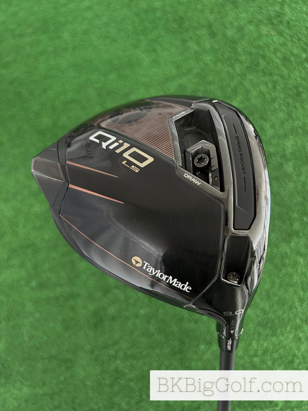 Taylormade Qi10 LS Designer Series Copper 9.0 Driver / Stiff