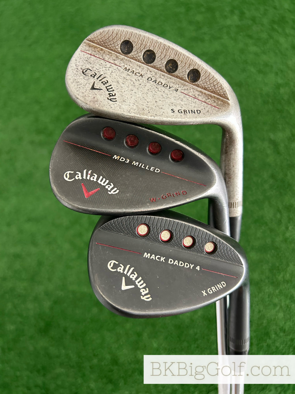 Callaway Mack Daddy 3 Wedge Set (50, 54, & 58 Degrees)