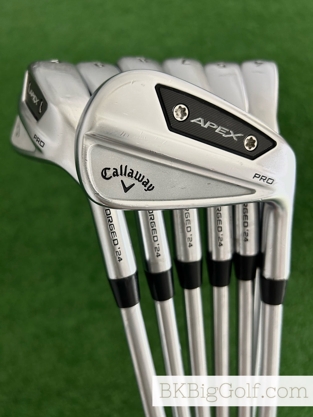 Callaway Apex Pro ‘24 Forged Iron Set 4-P / Project X IO 6.5 Extra Stiff