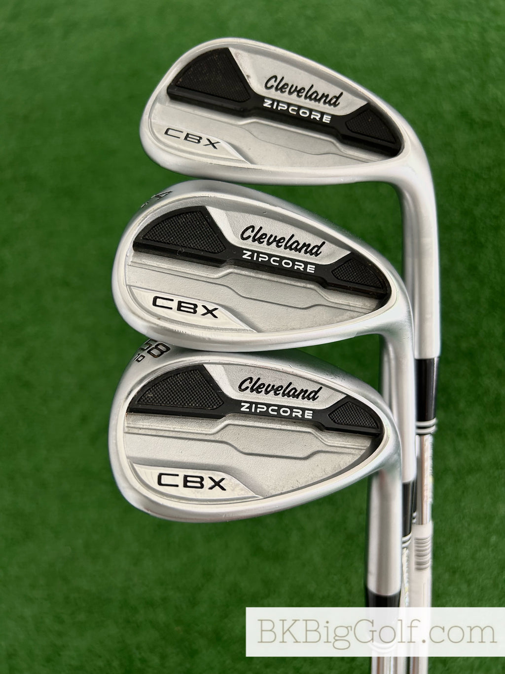 Cleveland CBX Zipcore Chrome 3 Wedge Set (50, 54, & 58 Degrees)