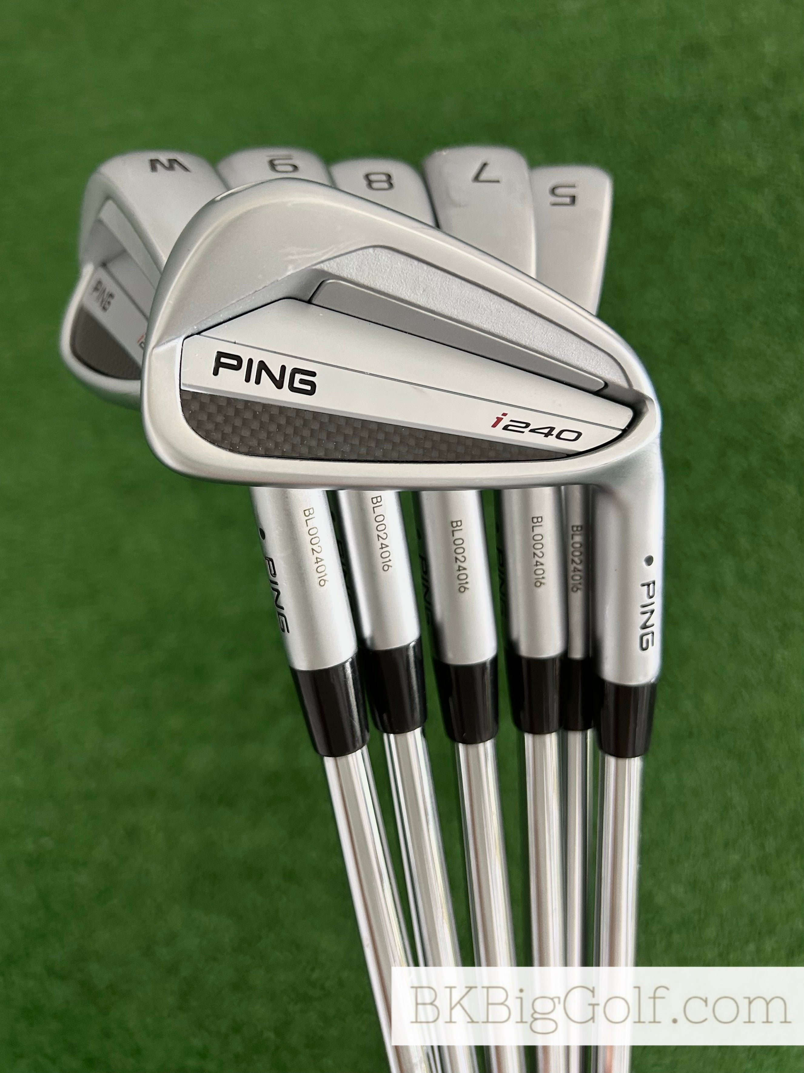 Ping i240 Iron Set 5-W / Dynamic Gold S200 Stiff – BKBigGolf