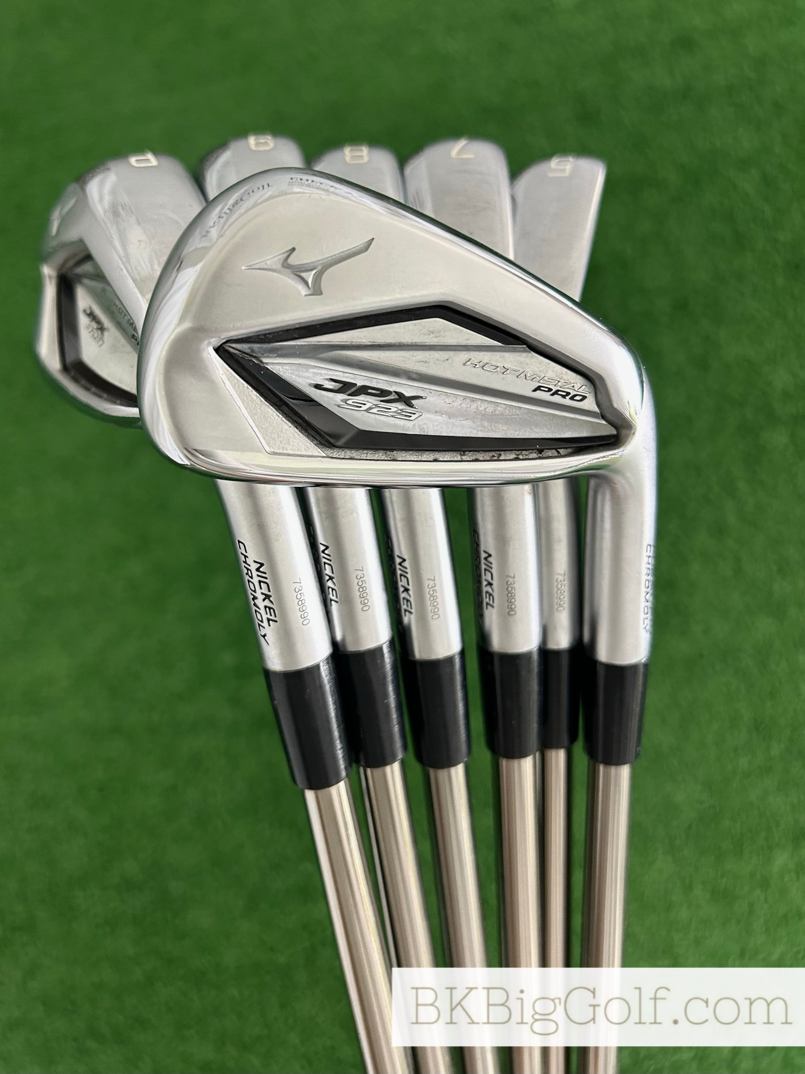gfc パワーテック　tokyoheart Mizuno JPX 923 Hot Metal Pro Iron Set 5-P / Recoil F4 95 Stiff