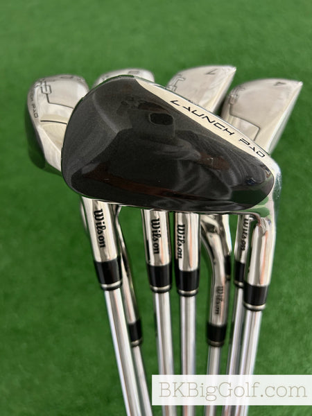 Wilson Staff Launch Pad 2 Hybrid Iron Set 4-P / KBS Tour 80