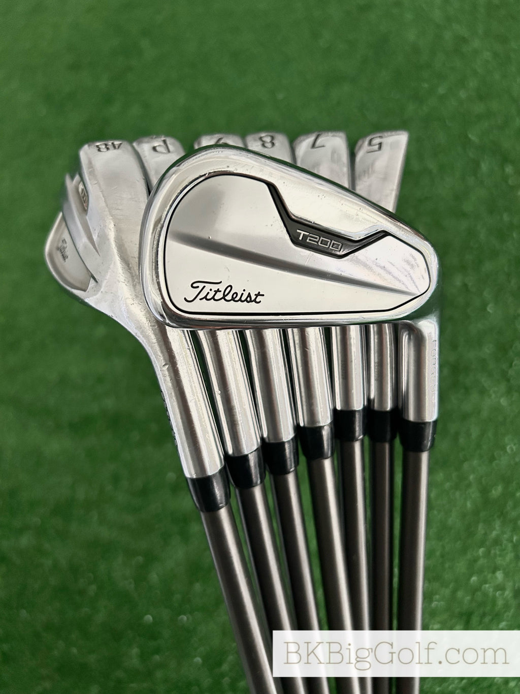 Titleist T200 / T100s ‘21 Forged Combo Iron Set 5-48 / SteelFiber Private Reserve i95 Stiff Graphite